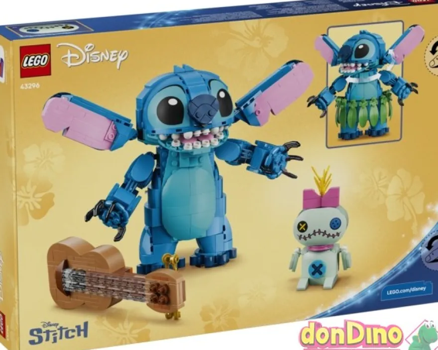 Stitch & scrump lego disney 713 pzas.