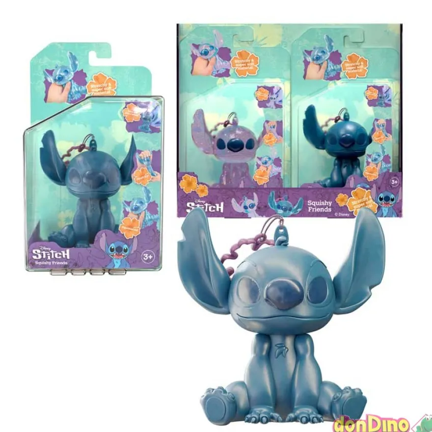Stitch squishy friends c/llavero surtido