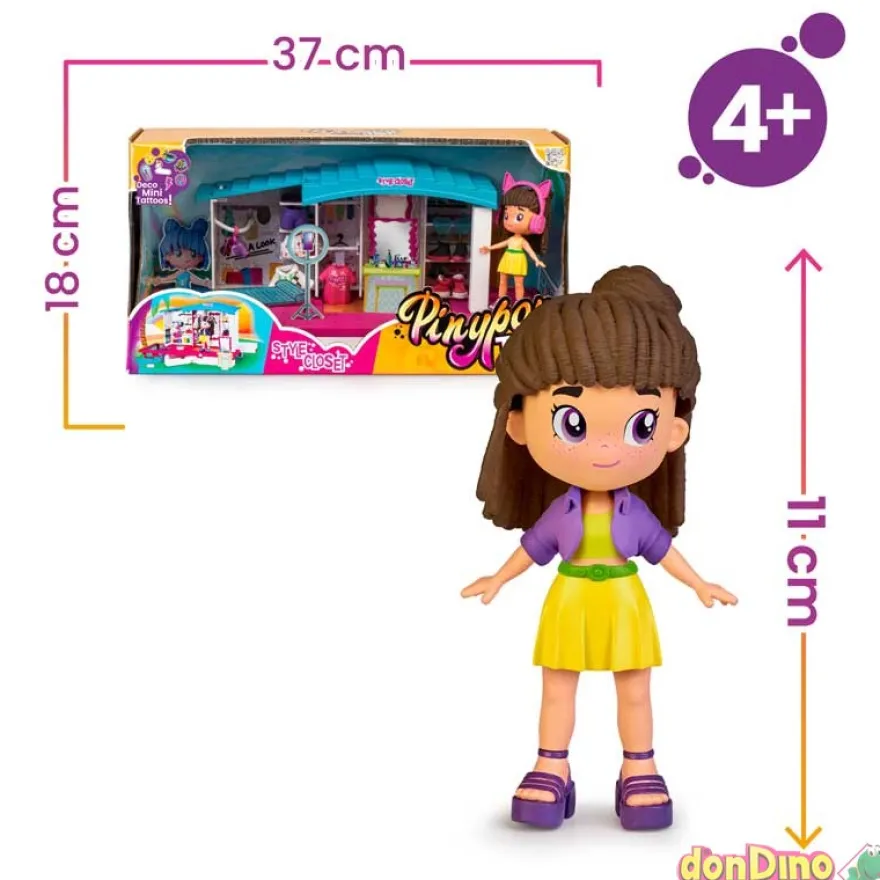 Style closet pinypon top deco mini tattoos