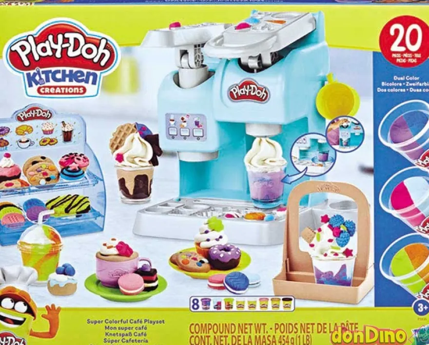 Super cafeteria play-doh 8 botes