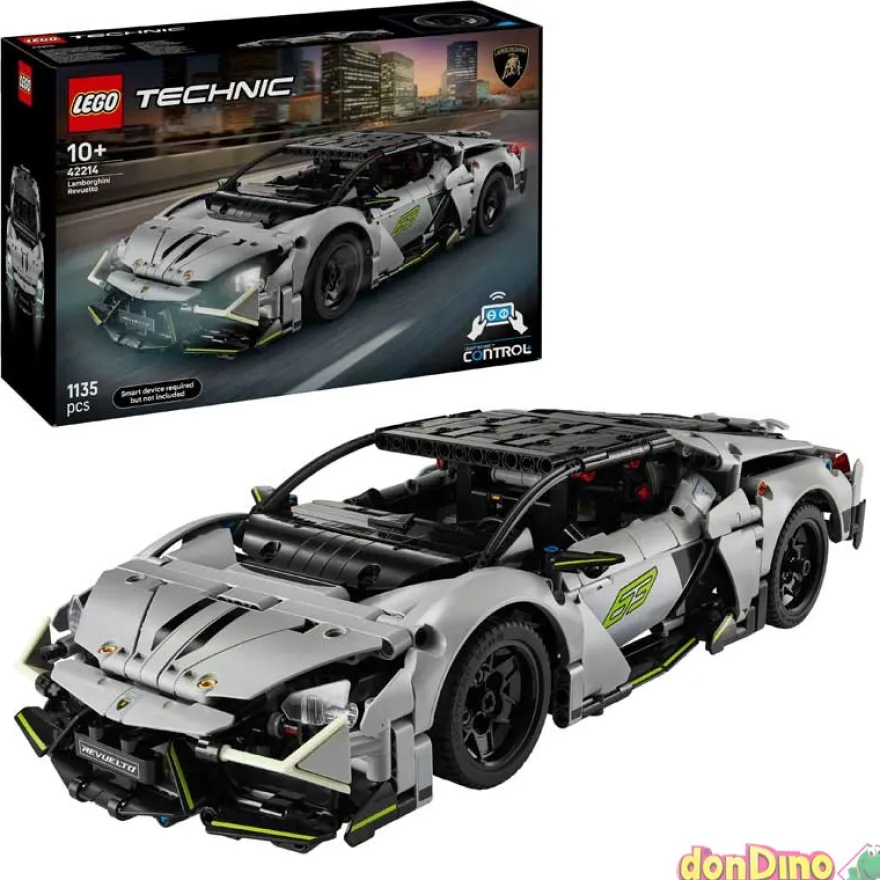 Superdeportivo lamborghini revuelto lego technic - 1135 pzas.