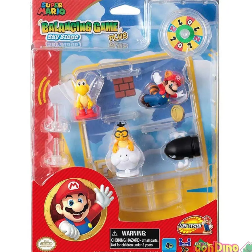 Super mario sky stage balancing game plus