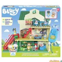 Supermercado de bluey 15 pzas. 24 sonidos - con bluey y bingo