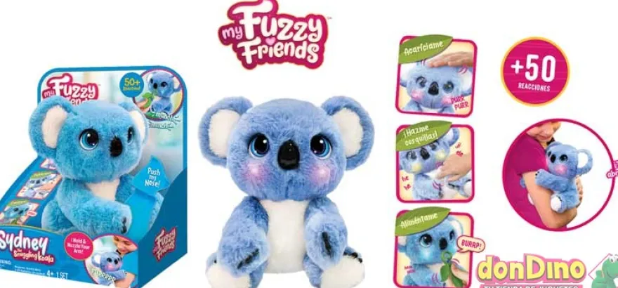 Sydney snuggling koala fuzzy friend +50 reacciones - my fuzzy friends