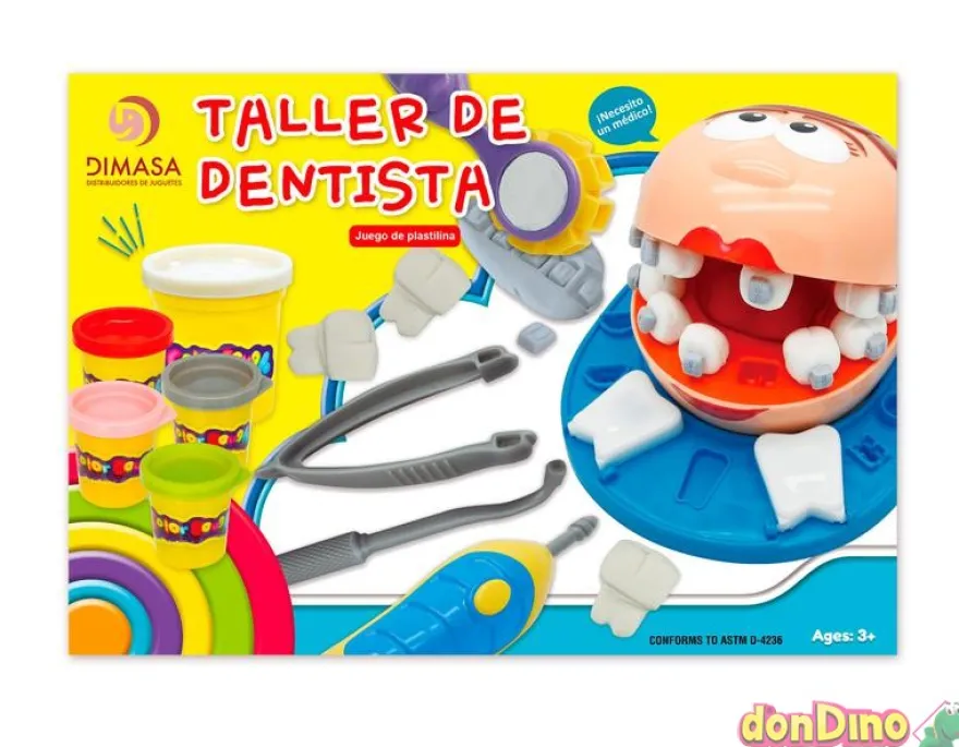 Taller de dentista plastilina
