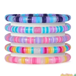 Taller pulseras stack'd heishi cool maker