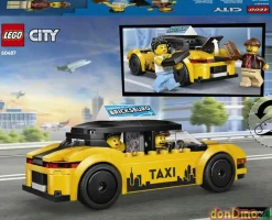 Taxi amarillo lego city 122 pzas.