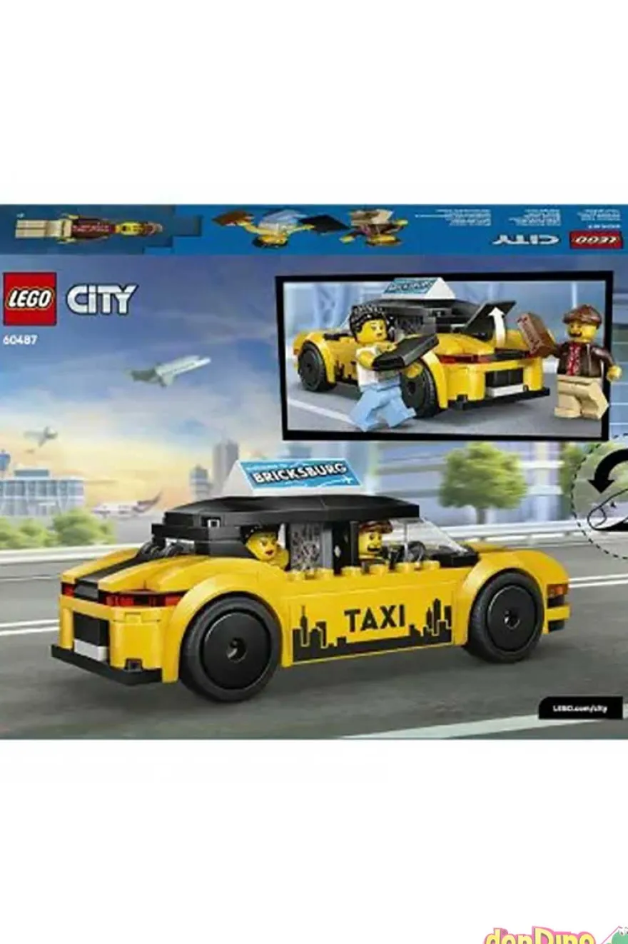 Taxi amarillo lego city 122 pzas.