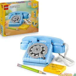 Telefono retro lego creator 3 en 1 383 pzas.
