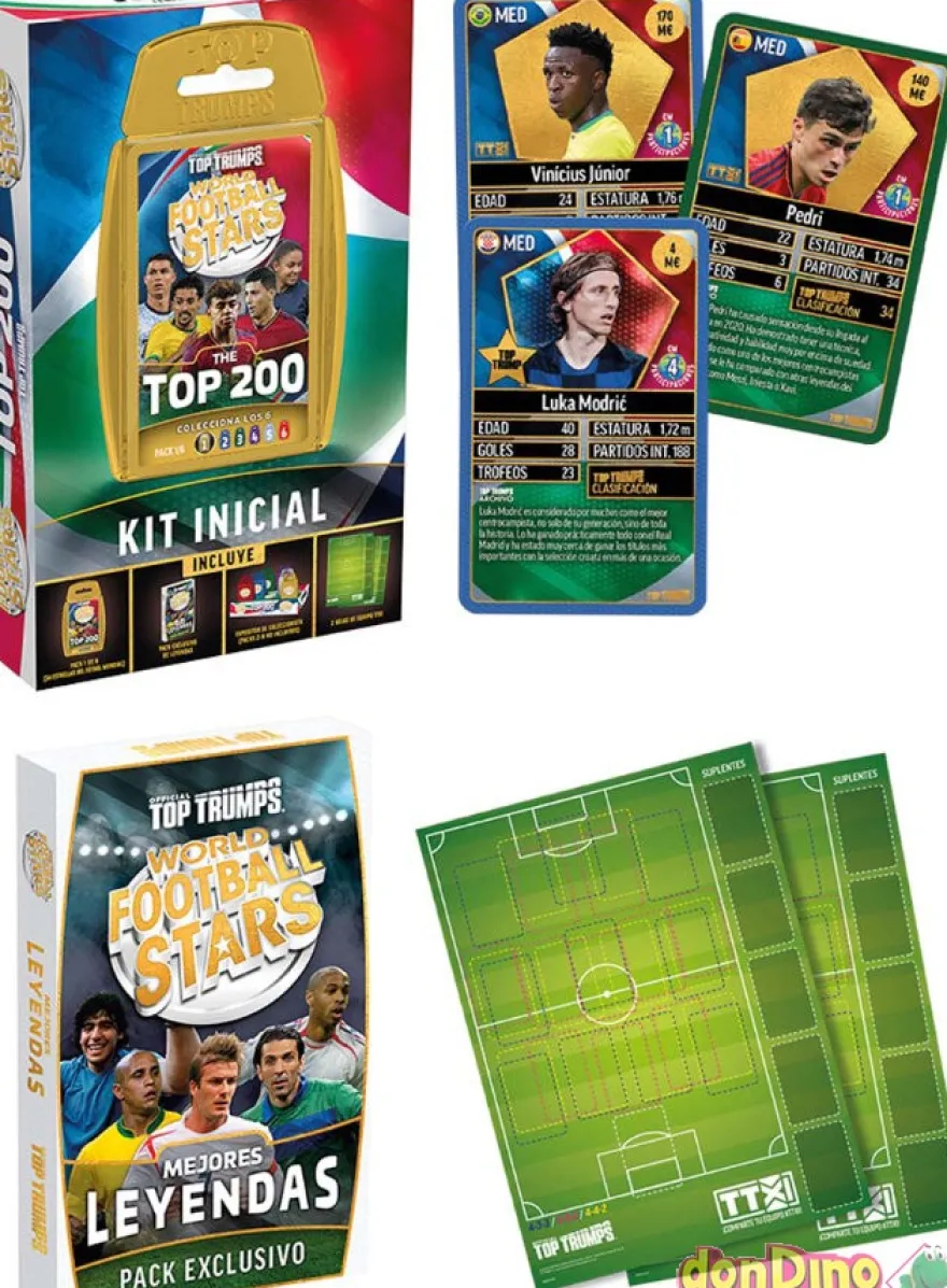 The top 200 world football stars kit inicial