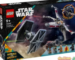 Tie fighter&x-wing fusionados lego star wars