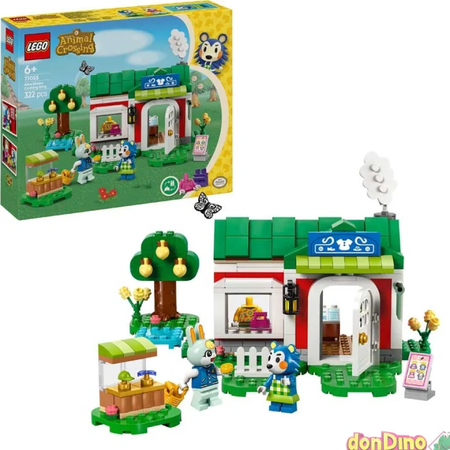 Tienda de ropa de las hermanas manitas. lego animal crossing.