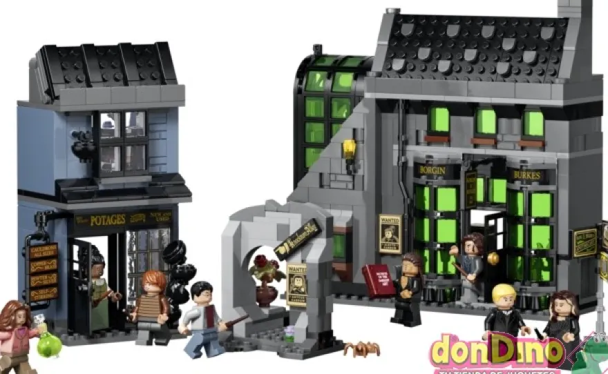 Tiendas magicas del callejon diagon lego harry potter - 788 pzas.