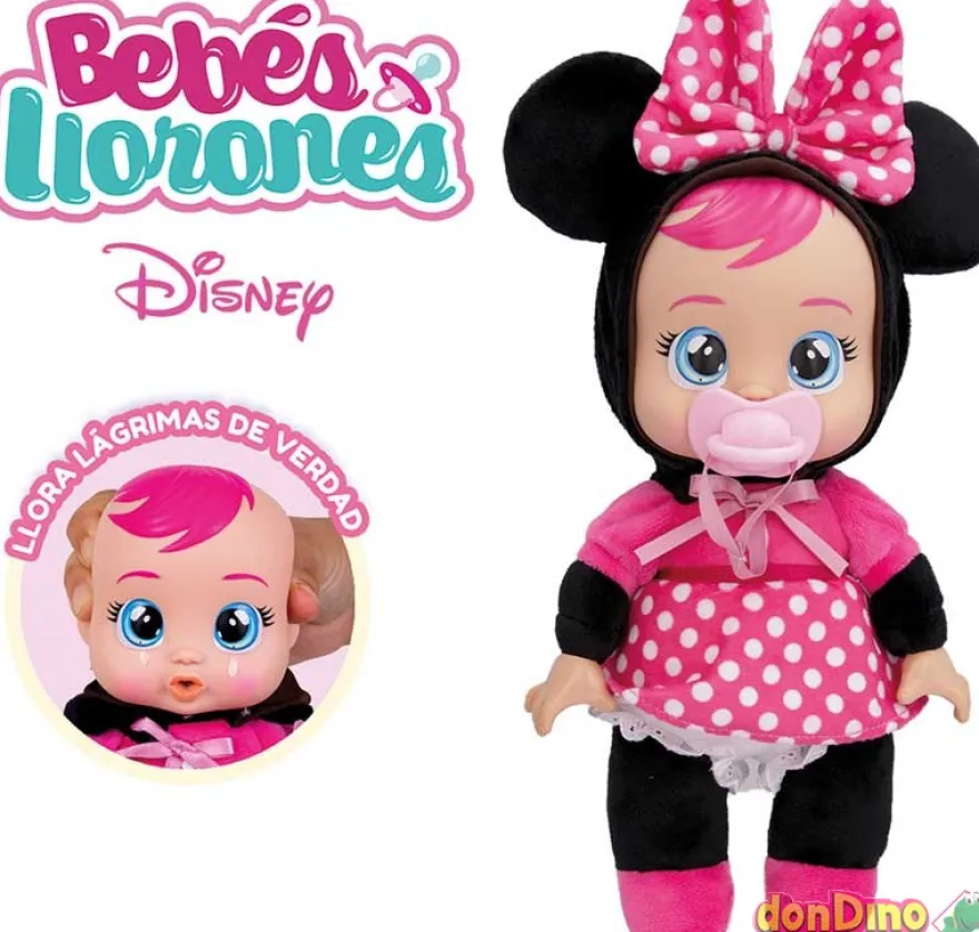Tiny cuddles bebes llorones minnie disney