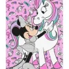 Toalla de playa minnie 70x140 cm. 100% poliester