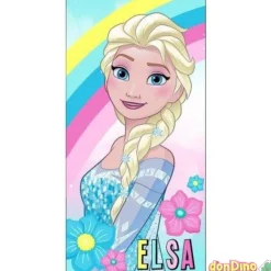 Toalla elsa frozen microfibra 70x140 cm.