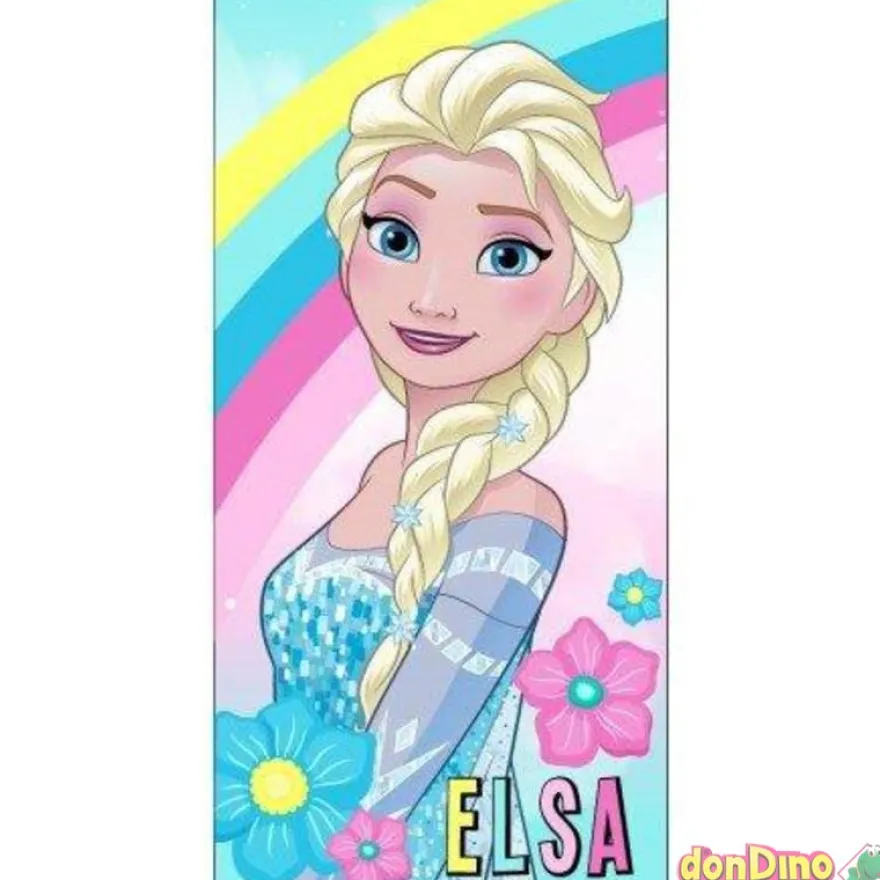 Toalla elsa frozen microfibra 70x140 cm.