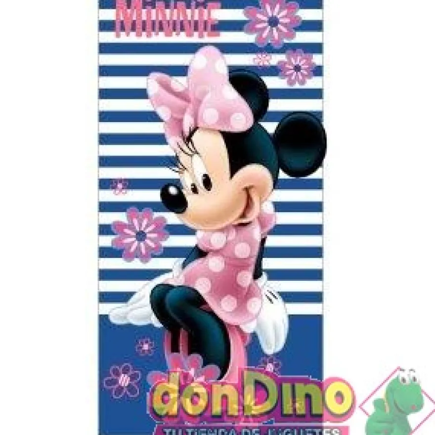 Toalla minnie 70x140cm. microfibra