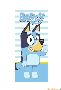 Toalla playa bluey 70x140 cm. 100% poliester