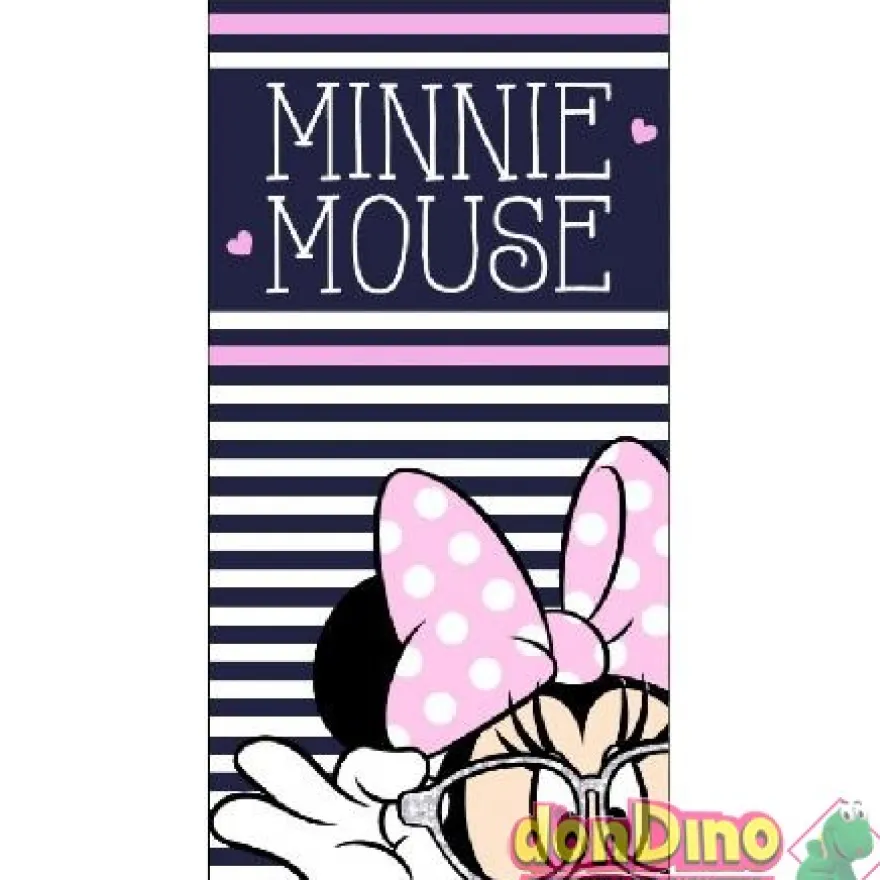 Toalla playa minnie mouse 70x140 cm 100% polyester