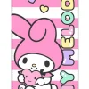 Toalla playa my melody 70x140 cm. hello kitty and friends - 100% poliester