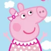 Toalla playa peppa pig 70x140 cm. 100% polyester
