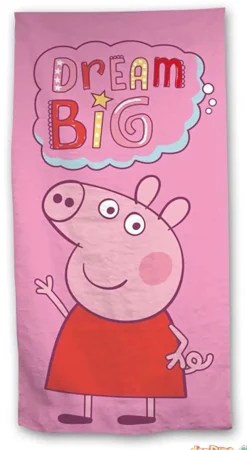 Toalla playa peppa pig 70x140 cm. 100% polyester
