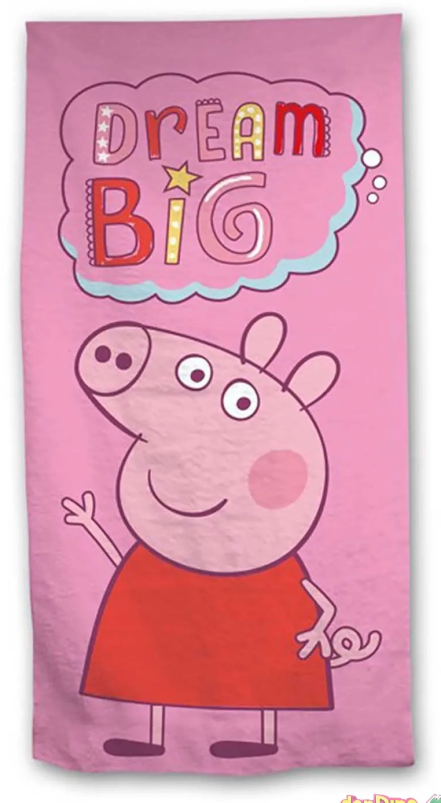 Toalla playa peppa pig 70x140 cm. 100% polyester