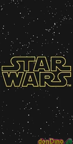 Toalla star wars 70x140cm. poliester