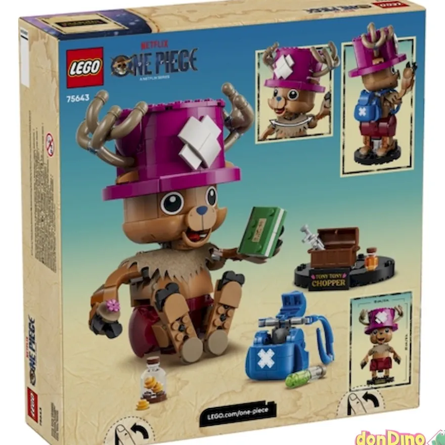 Tony tony chopper lego one piece 577 pzas.