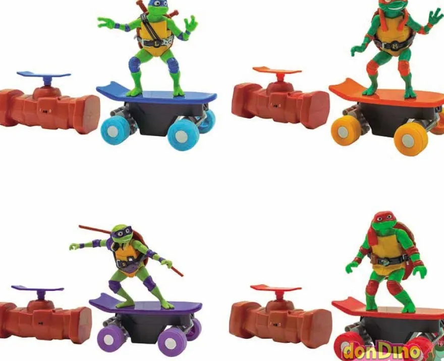 Tortugas ninja skater r/c half pipe