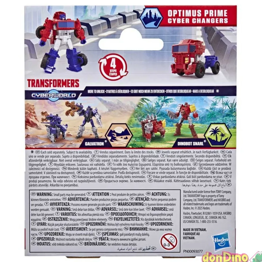 Transformers cyberworld quick chang surtido