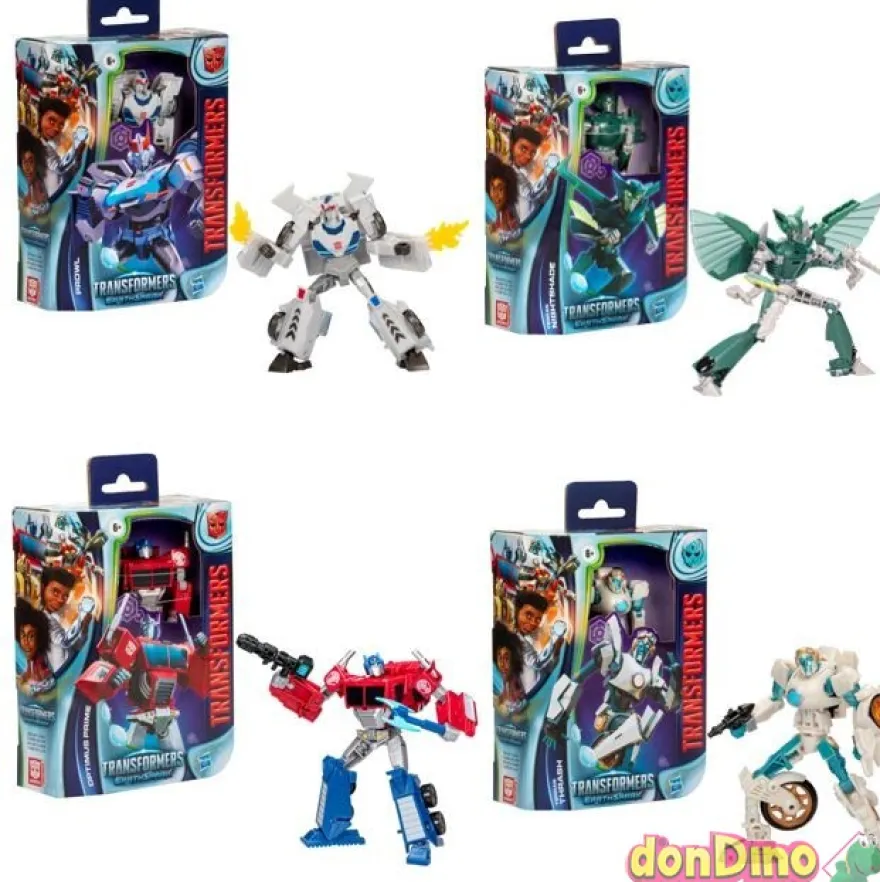 Transformers earthspark deluxe surtido