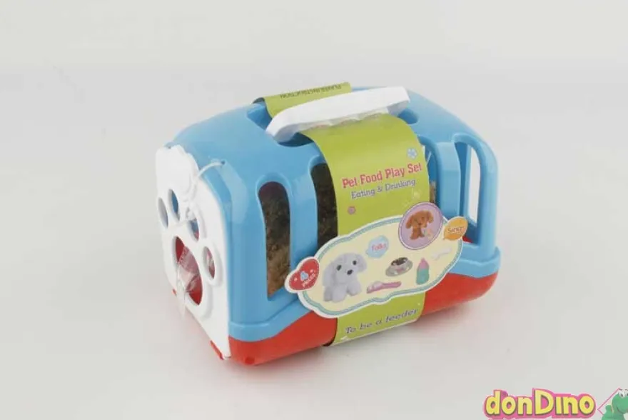 Transportin c/perrito con sonido 6 piezas - surtidos