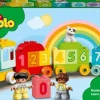 Tren de los numeros lego duplo aprende a contar