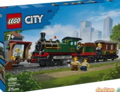 Tren de vapor clasico lego city
