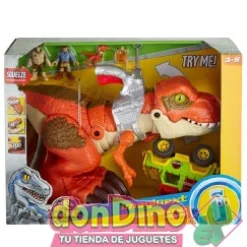 T-rex megamandibulas fuga imaginext jurassic world