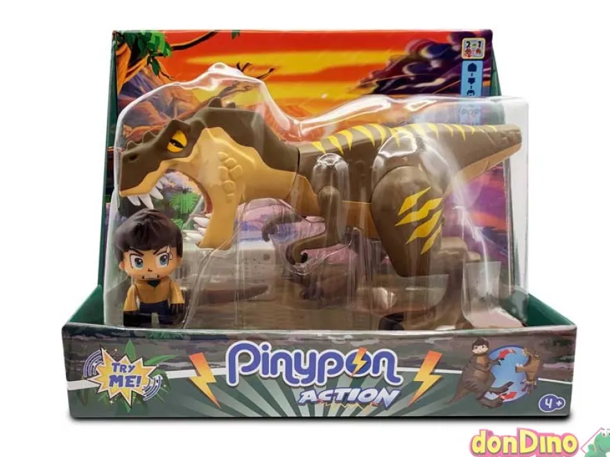 T-rex pinypon action c/sonido