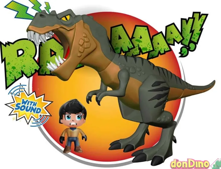 T-rex pinypon action c/sonido
