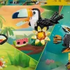 Tucán Tropical: Fauna Salvaje 3 en 1 Lego Creator 225 pzas.