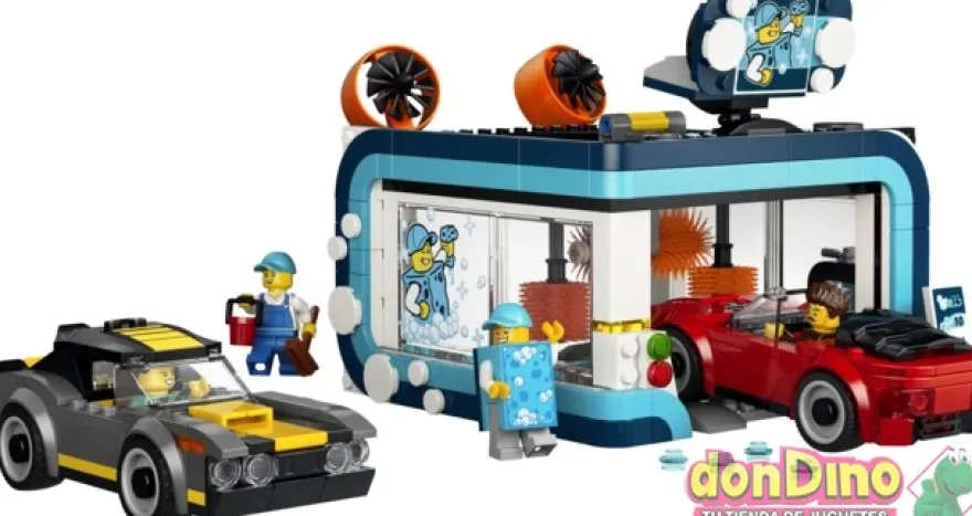 Tunel de autolavado lego city