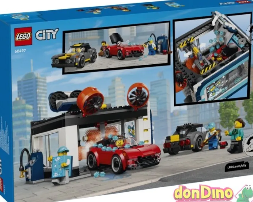Tunel de autolavado lego city