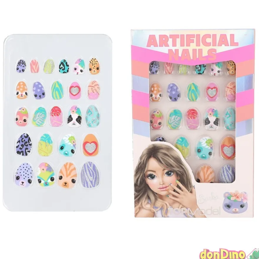 Uñas artificiales puntiagudas top top model