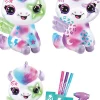 Unicornio cosmic airbrush plush con luz