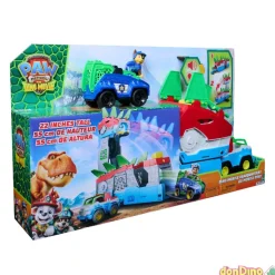 Vehiculo centro de mando dino patrulla canina: dino película - con 2 vehículos