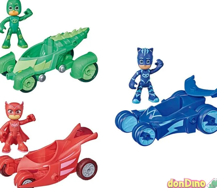 Vehiculo c/figura pj masks surtidos