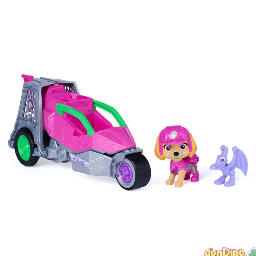 Vehiculo dino rescue patrulla canina: la dino película - surtidos