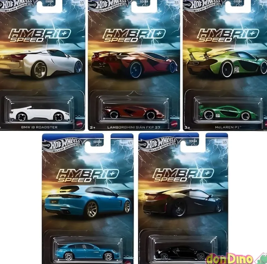 Vehiculo hot wheels silver series