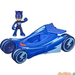 Vehiculo luminoso c/figura pj masks