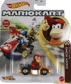 Vehiculo mario kart hot wheels surtidos